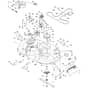 McCulloch MC20H42YT - 96048002701 - 2012-08 - Mower Deck - Cutting Deck Parts Diagram
