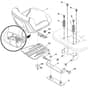 McCulloch MC20V42YT - 96042013000 - 2010-12 - Seat Parts Diagram