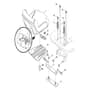 McCulloch MC20V42YT - 96042013002 - 2011-08 - Seat Parts Diagram