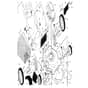 McCulloch MC625 R - 96132006501 - 2011-01 - Frame & Engine Parts Diagram