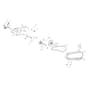 MC 350 -  - Efco Rotary Cultivator Hood Diagram