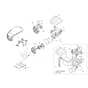 MC 405 S -  - Efco Rotary Cultivator Clutch (after 2019) Diagram