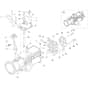 MC 413 S -  - Efco Rotary Cultivator Speed-change gear box Diagram