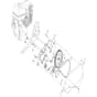 McCulloch MC 900 - 96083000401 - 2010-11 - Belt Guard & Pulley Parts Diagram