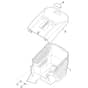 Viking ME443.1 - Grass Catcher Bag - Parts Diagram