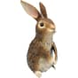 Primus Metal Inquisitive Brown Rabbit Garden Sculpture - PQ1244 - ONLY 4 LEFT