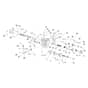 MH 776 - Oleo-Mac Tiller Drive assy 02 Diagram