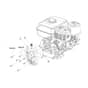 MH 776 - Oleo-Mac Tiller Flange Diagram