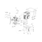 MH 796 - Oleo-Mac Tiller Engine Diagram