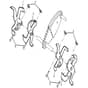 McCulloch MHDF800 - 2010 - 10 - Tine Assembly Parts Diagram