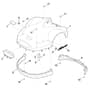 Viking MI632.1 P - Machine Cover - Parts Diagram
