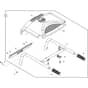 Belle Minimix 150 - Handle Assembly (Honda GX160)