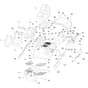 MISTRAL 72/12.5 K H (3in1) - Oleo-Mac Ride On Mower Body Diagram
