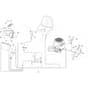 MISTRAL 72/12.5 K H (3in1) - Oleo-Mac Ride On Mower Electrical Parts Diagram