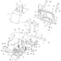 MISTRAL 72/12.5 K H (3in1) (K1250) EURO 5 - Oleo-Mac Ride On Mower Frame Diagram
