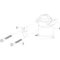 MISTRAL 72/12.5 K H (3in1) (K1250) EURO 5 - Oleo-Mac Ride On Mower Starter lever Diagram