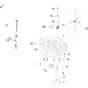 MISTRAL 72/12.5 K H (3in1) VERS - 2017 - Oleo-Mac Ride On Mower Crankcase cover Diagram