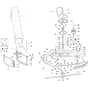 MISTRAL 72/13 H (4in1) E EURO 5 - Oleo-Mac Ride On Mower Mowing Deck Diagram