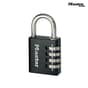 Master Lock Black Finish 40mm 4-Digit Combination Padlock - 7640EURDBLK
