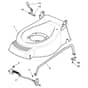MLM 534 TR-H - 2010-2013 - 290532034/KRO - Stiga Rotary Mower Deck and Height Adjusting Diagram