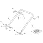 MLM 534 TR-H - 2010-2013 - 290532034/KRO - Stiga Rotary Mower Handle Lower Part Diagram