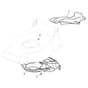 MLM 534 TR-H - 2010-2013 - 290532034/KRO - Stiga Rotary Mower Protection Belt Diagram