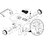 McCulloch MM4756 SMD - 96121001301 - 2007-04 - Drive Parts Diagram