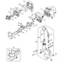 Stihl MM55 - Air Filter, Fuel Tank - Parts Diagram