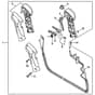 Stihl MM56 - Control Handle - Parts Diagram