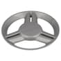 Genuine Mountfield Stiga Wheel Hub Cap [Grey] - 322110729/0