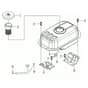MOTORE K800H - Oleo-Mac Tiller Tank Diagram