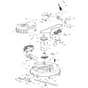 McCulloch MOWCART66 - 96021000901 - 2010-12 - Mower Deck - Cutting Deck Parts Diagram