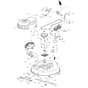 McCulloch MOWCART66 - 96021000903 - 2012-08 - Mower Deck - Cutting Deck Parts Diagram