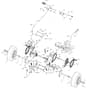 McCulloch MOWCART66 - 96021001100 - 2011-08 - Drive Parts Diagram