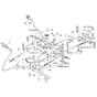 Viking MR385 - Brake And Gearbox Control - Parts Diagram