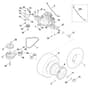 Viking MR4082.0 - Gearbox, Rear Wheel - Parts Diagram