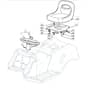 MR 14 37 H - 2009 - 2t2642443/IM9 - Mountfield Ride On Mower Seat Diagram
