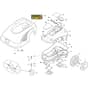 MR 5000 - 2024-2025 - 2R9106023/M24 - Mountfield Robot Mower Wheels,Bodywork Diagram