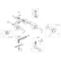 MR 55 TBD EURO 5 -  - Efco Rotary Mower Axle assy (From March 13) Diagram