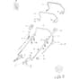 MR 55 TBI EURO 5 -  - Efco Rotary Mower Handlebar Diagram