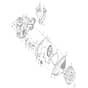 McCulloch MRT6 - 96091002101 - 2011-09 - Mainframe, Left Side Parts Diagram