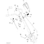McCulloch MRT6 - 96091002109 - 2014-11 - Handle Parts Diagram