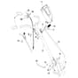 McCulloch MRT850 - 96091002002 - 2011-09 - Handle Parts Diagram