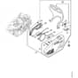 Genuine Stihl MS151 TC-E / D - Chain sprocket cover