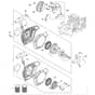 Stihl MS172 - Rewind Starter - Ignition System - Parts Diagram