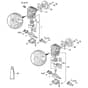 Genuine Stihl MS181 / C - Cylinder, Muffler