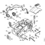 Genuine Stihl MS192 TC-E / B – Motor housing