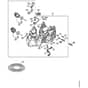 Genuine Stihl MS211 / A - Motor housing