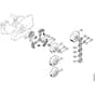 Genuine Stihl MS240 / D - Clutch, Chain sprocket