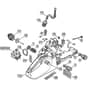 Genuine Stihl MS280 C-B / L - Tank housing